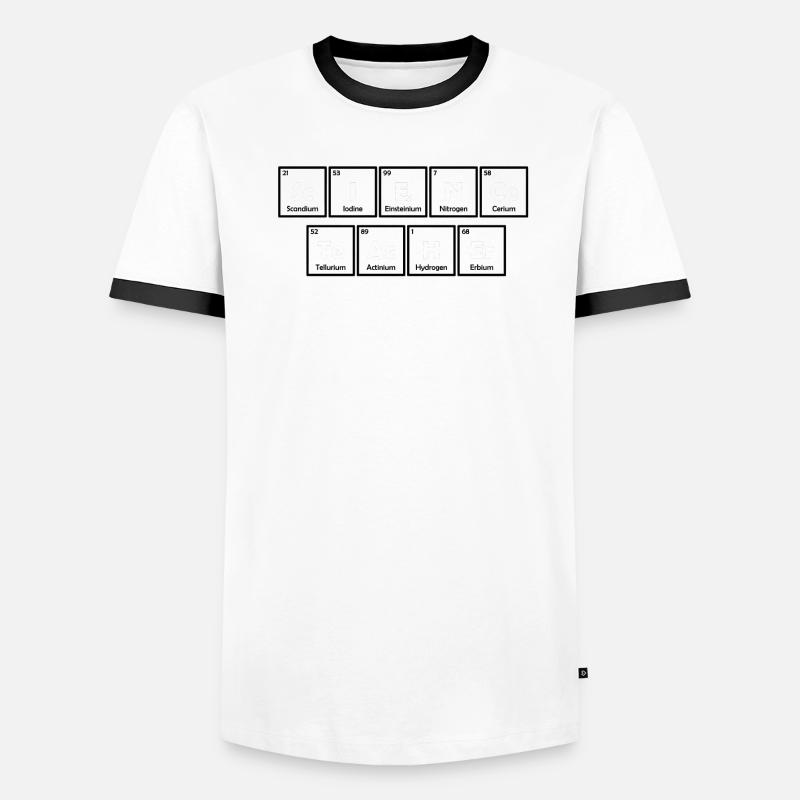Science Science Scientist Physics Lab DNA Men's Ringer Shirt