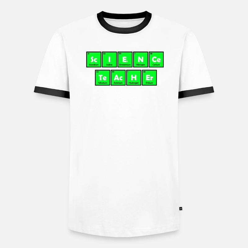 Science Science Scientist Physics Lab DNA Men's Ringer Shirt