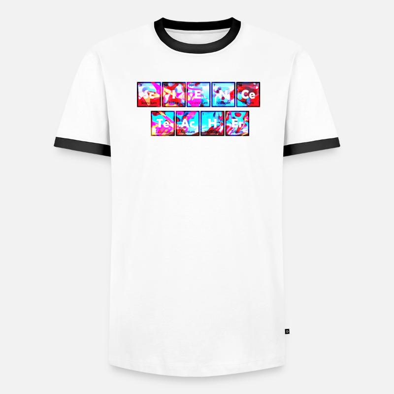Science Science Scientist Physics Lab DNA Men's Ringer Shirt