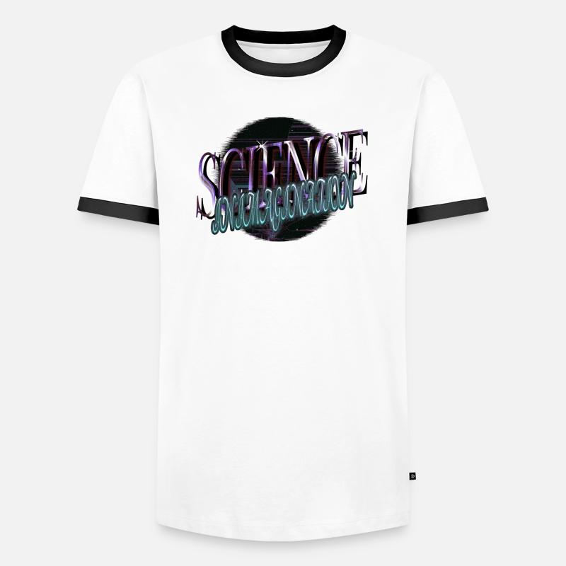 creative expression imagination exploration Männer Kontrast-T-Shirt