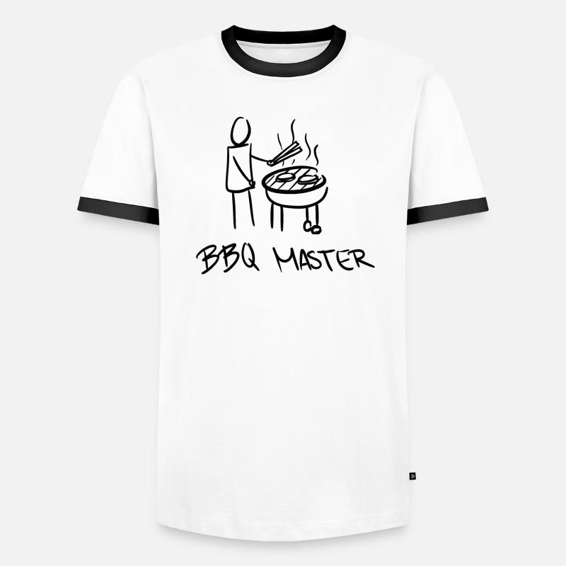 BBQ Master Men's Ringer Shirt