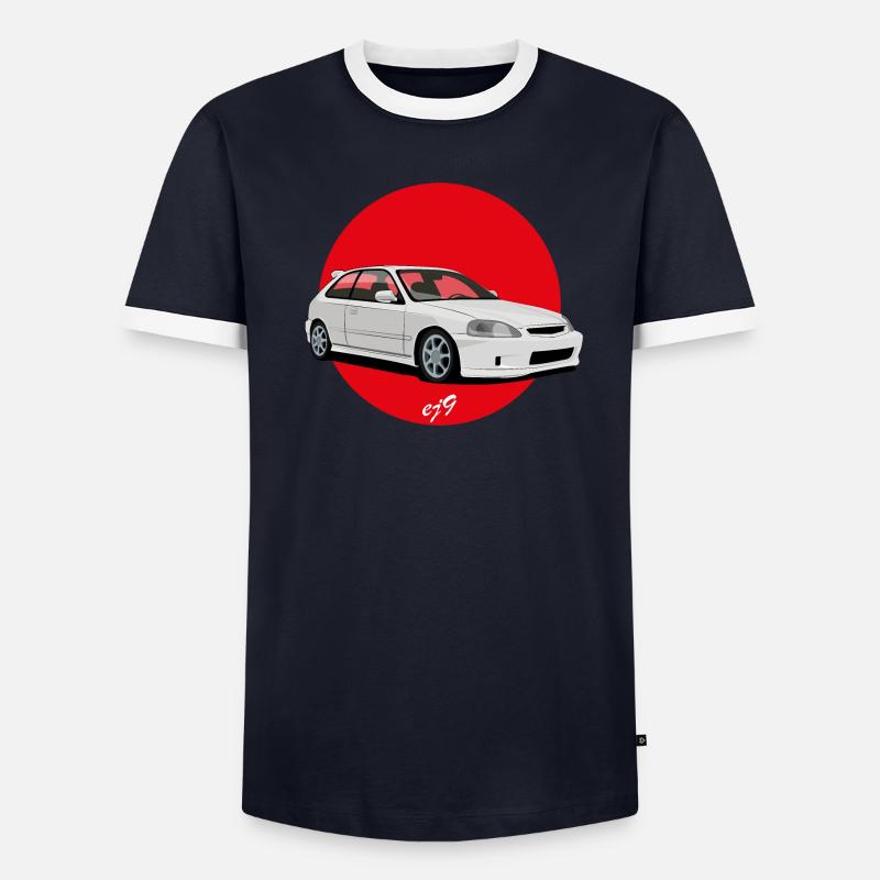 JDM ej9 T-shirt contrasté Homme