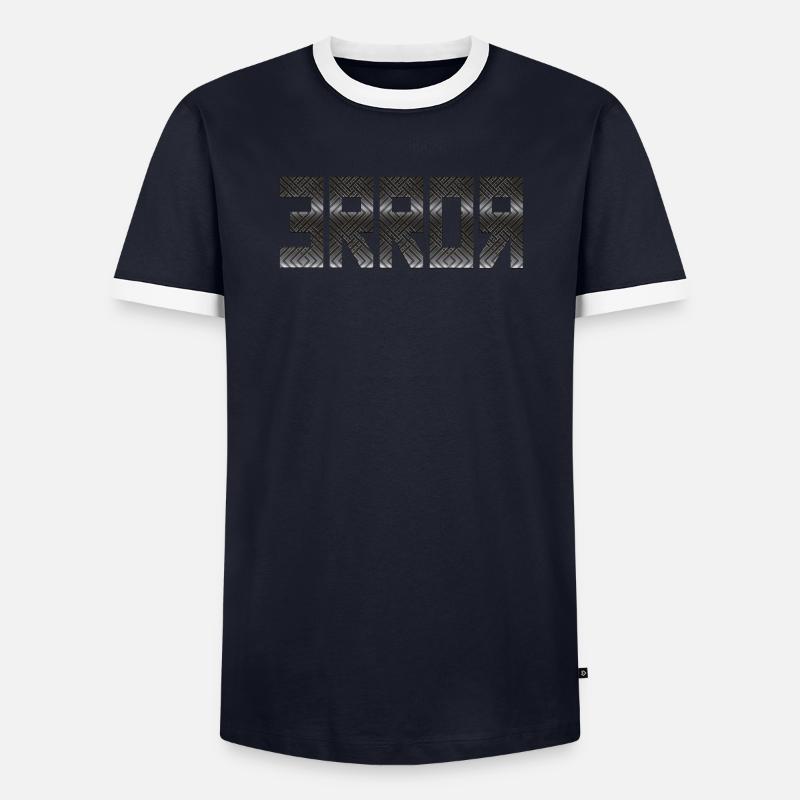 Code d’erreur T-shirt contrasté Homme
