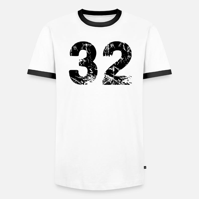 32 T-shirt contrasté Homme