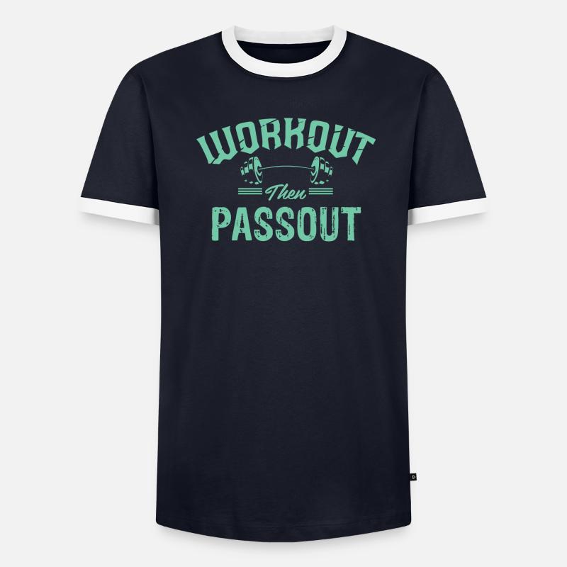 WORKOUT Men's Ringer Shirt