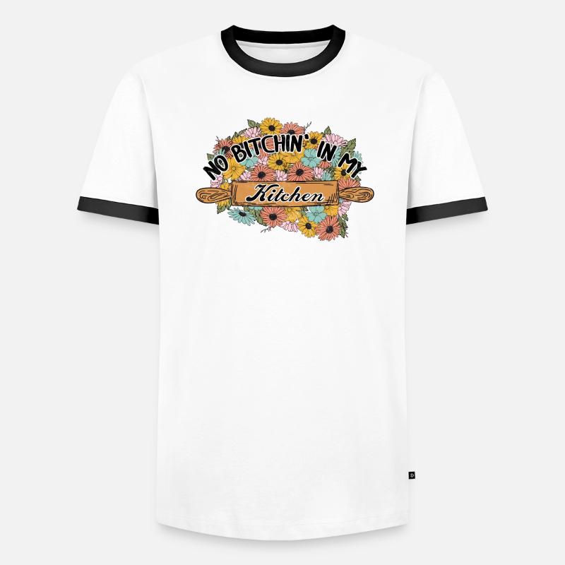 Baking Baker Baker Bakery Confectionery Cake Men's Ringer Shirt