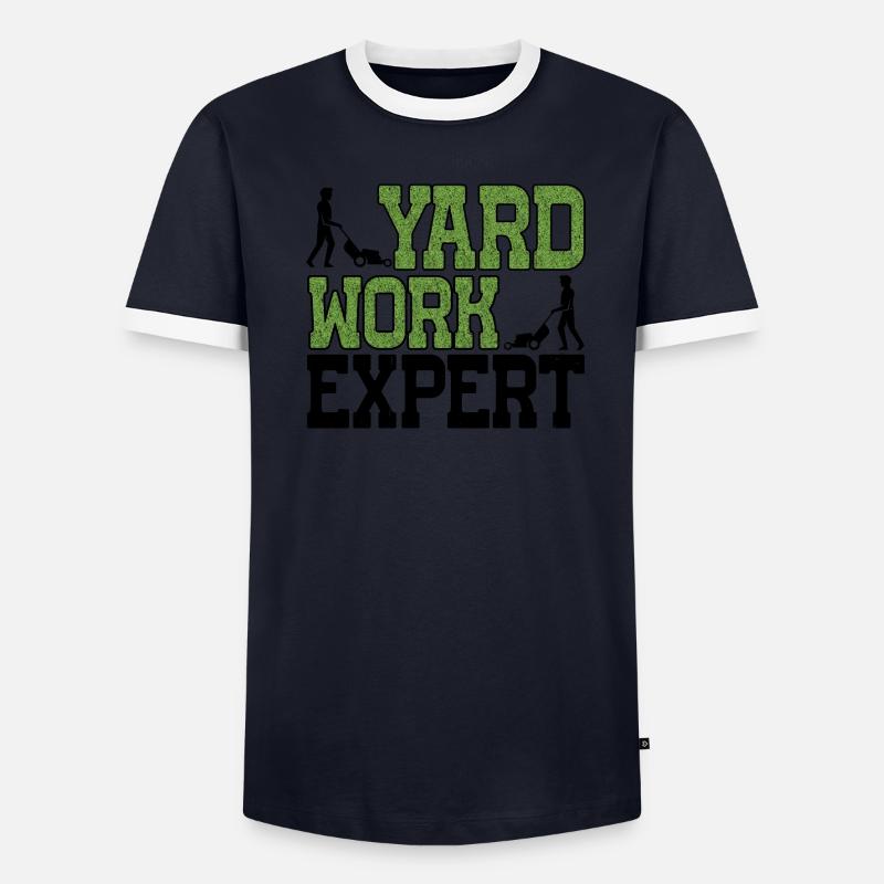 Yard Work Expert 22 Men's Ringer Shirt