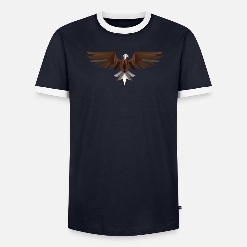 Polygon Eagle Men's Ringer Shirt