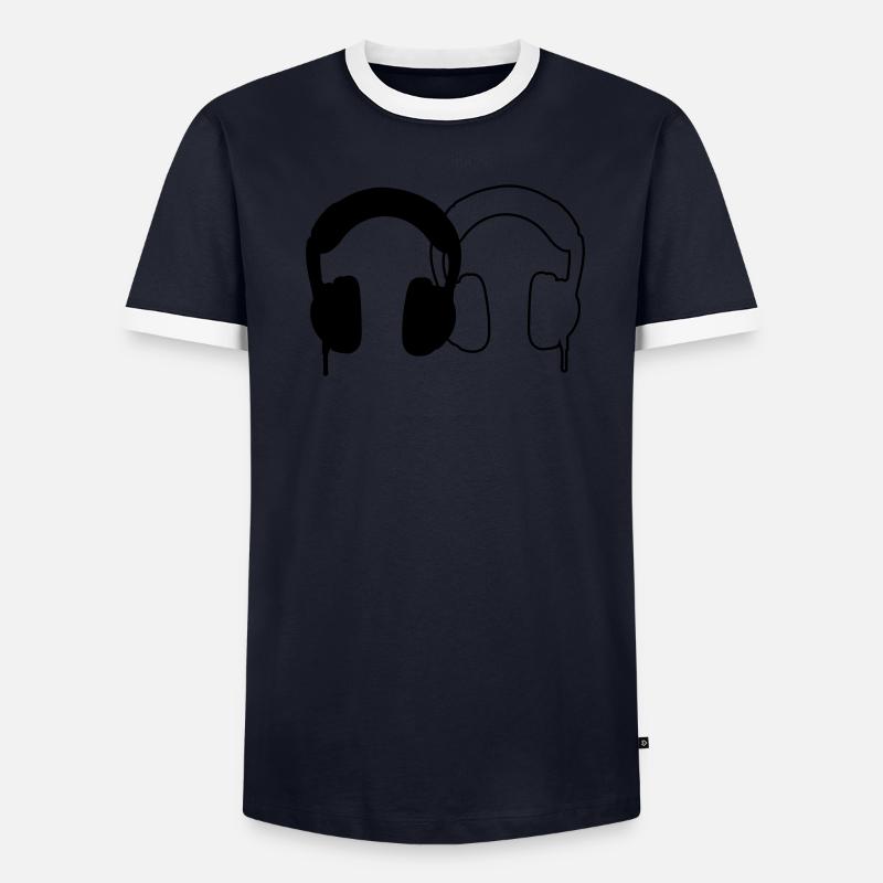 Casque T-shirt contrasté Homme