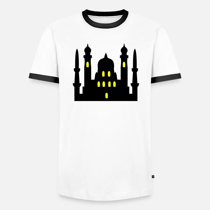 mosque 02 Men's Ringer Shirt