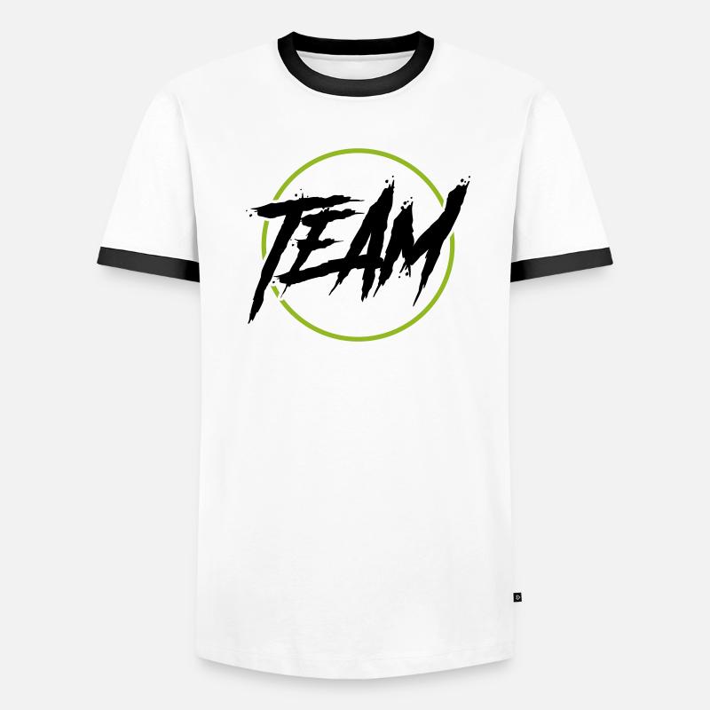 Cercle d’équipe T-shirt contrasté Homme