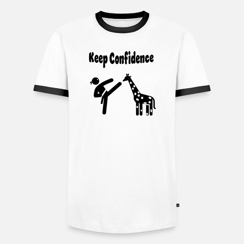 Keep Confidence Men's Ringer Shirt