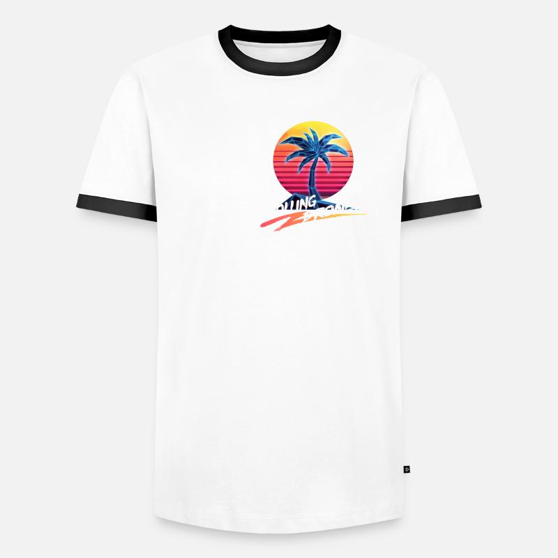 Il suffit de l'envoyer @ RollingDrones T-shirt contrasté Homme