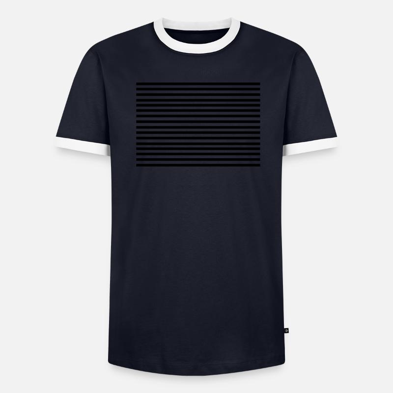 horizontal_lines T-shirt contrasté Homme