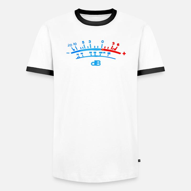 compteur de pointe T-shirt contrasté Homme