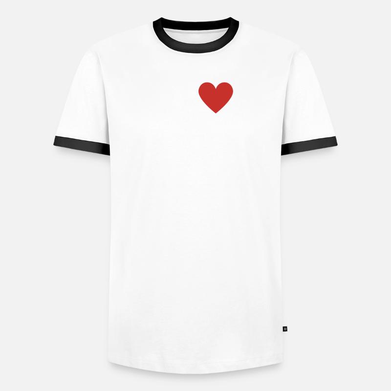 J’adore le géocaching T-shirt contrasté Homme
