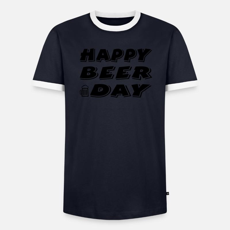 Bière T-shirt contrasté Homme