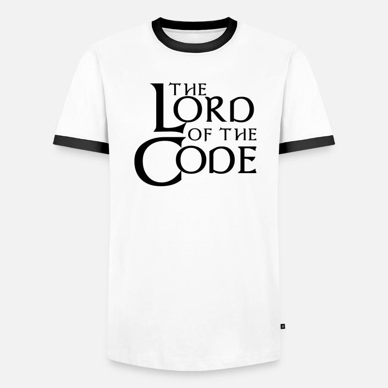 Le Seigneur du Code T-shirt contrasté Homme
