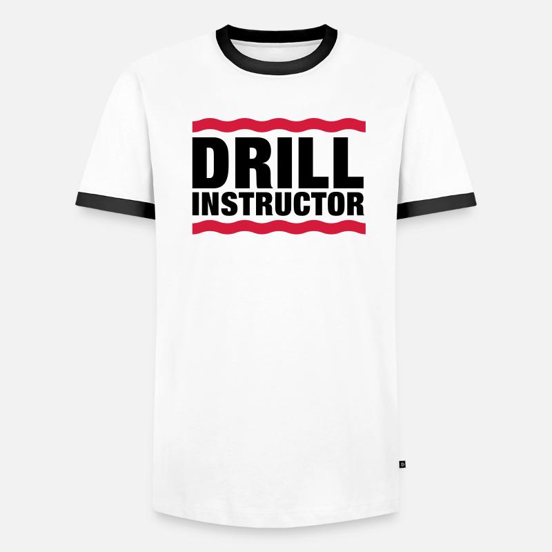 drill_instructor__f2 T-shirt contrasté Homme