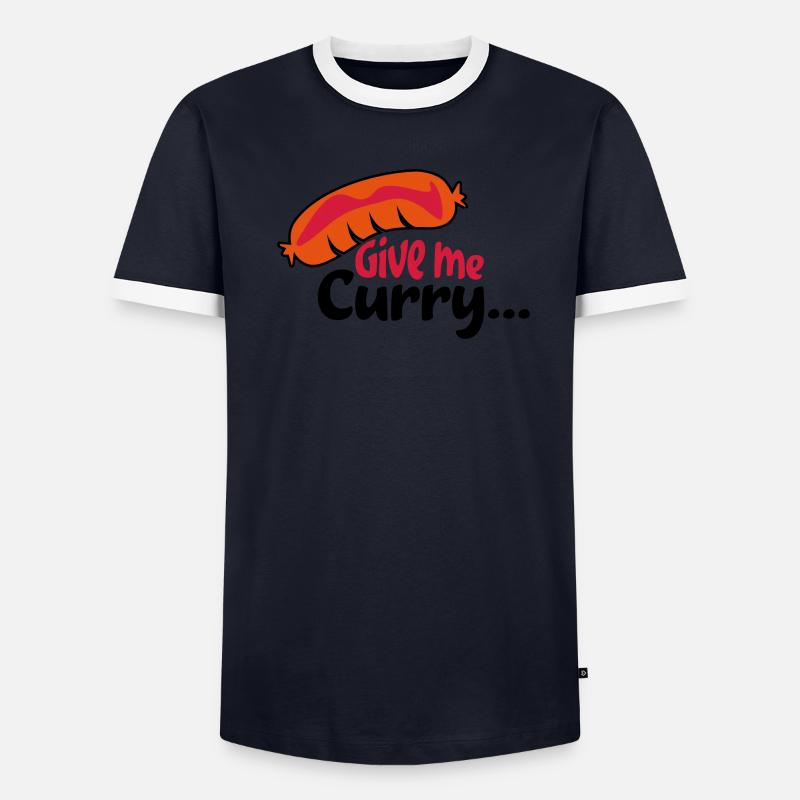 currywurst Men's Ringer Shirt