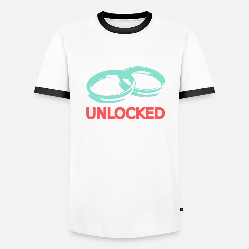 Ehe Hochzeit Ehefrau Ehemann Multiplayer Koop 1 Männer Kontrast-T-Shirt