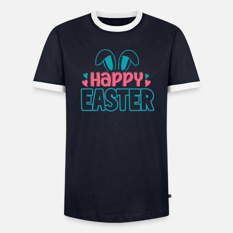 Happy Easter Men's Ringer Shirt