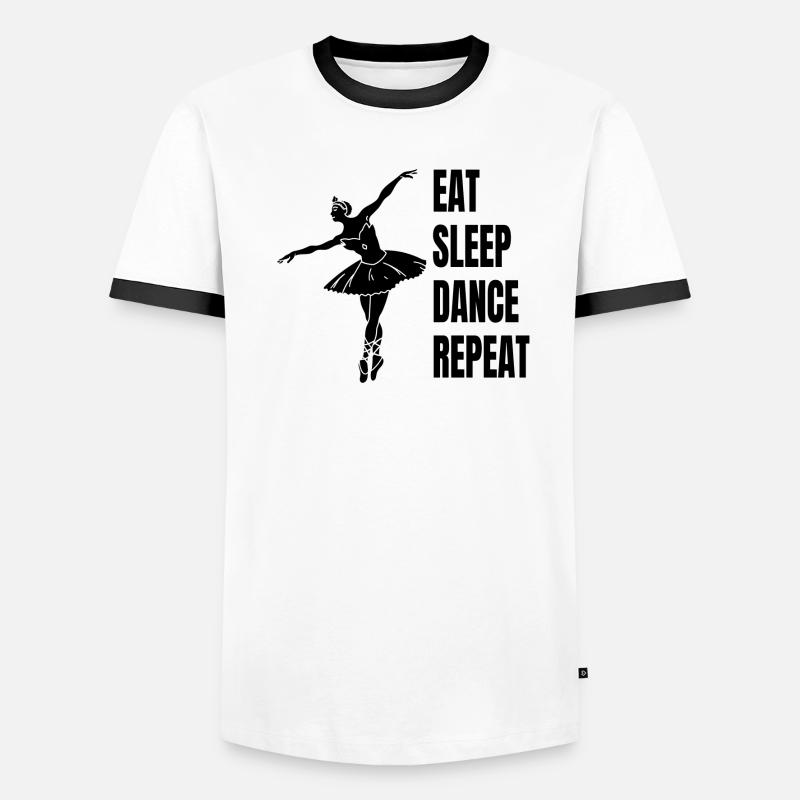 Ballet Dancer Ballerina Dance Class Gift Dance Men's Ringer Shirt