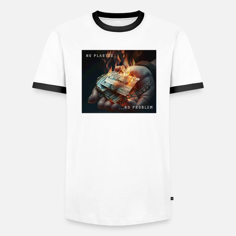 No plastic, no problem Men's Ringer Shirt