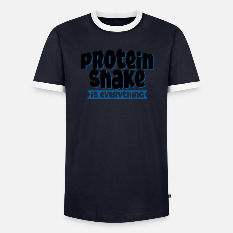 Protein Shake Is Everything 4 Men's Ringer Shirt