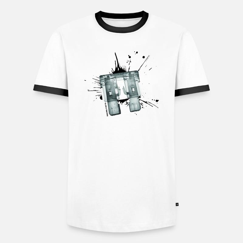Sicherungdurch - manchmal is dat so Männer Kontrast-T-Shirt