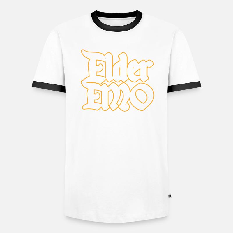 Elderemo T-shirt contrasté Homme