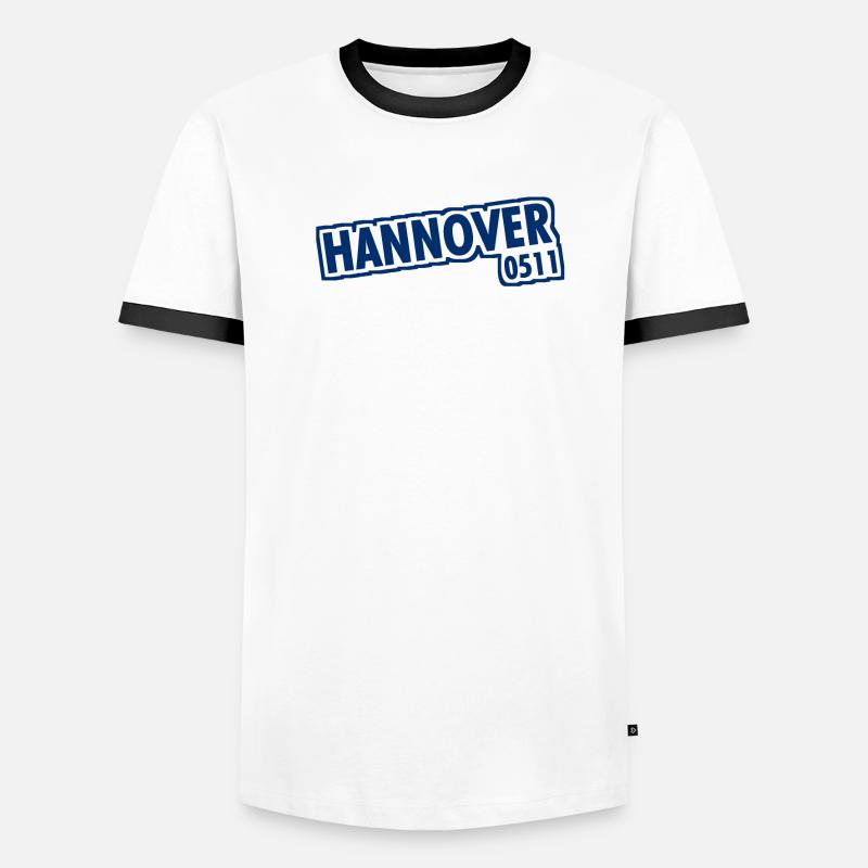 Hanover - 0511 - Area Code - Lower Saxony Men's Ringer Shirt