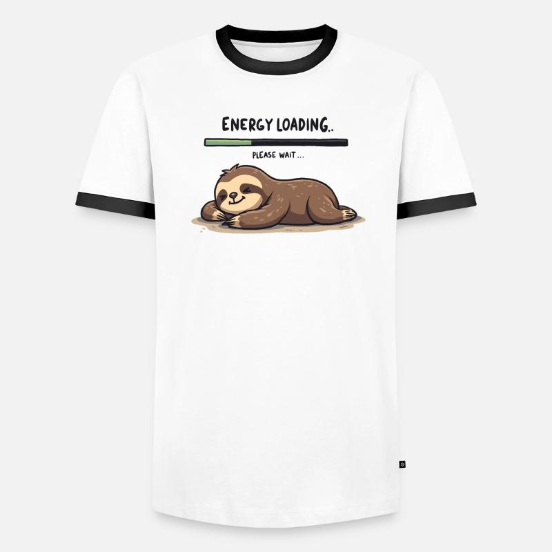 Sloth Energy Loading Men's Ringer Shirt