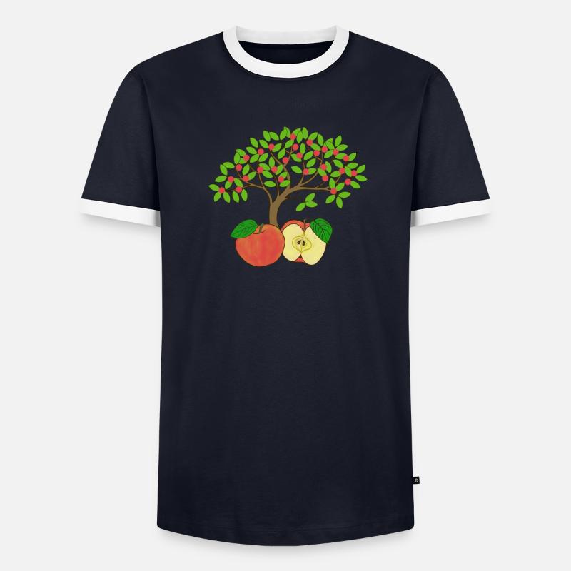 Apple tree, apple Men's Ringer Shirt