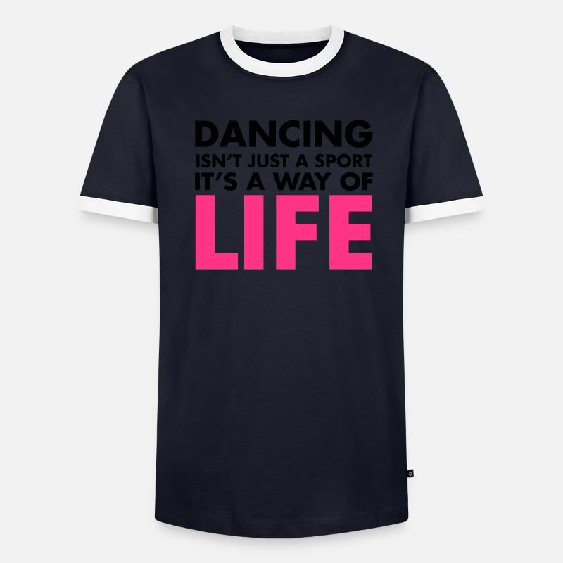Dancing T-shirt contrasté Homme