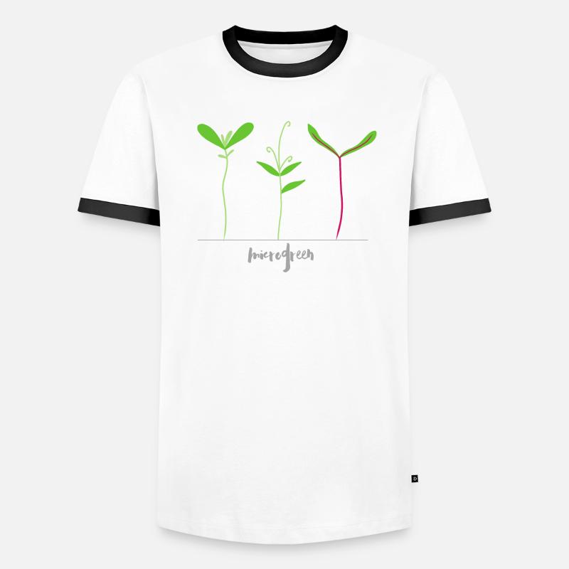 Micro pousses - Microgreen T-shirt contrasté Homme