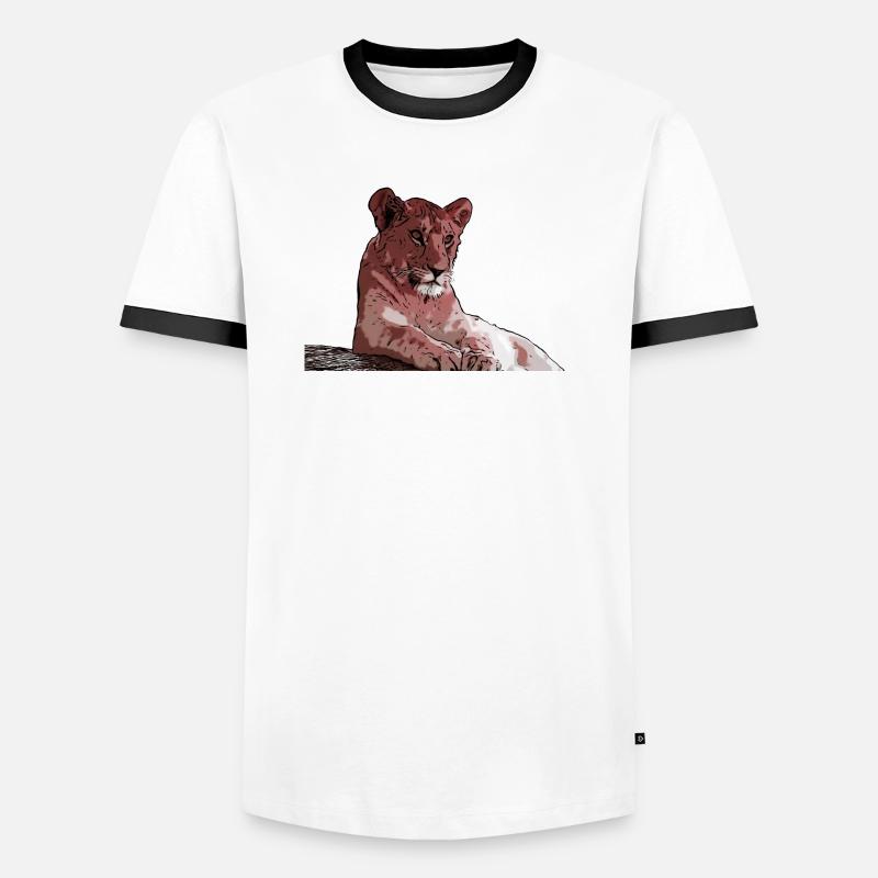 Young lion Men's Ringer Shirt