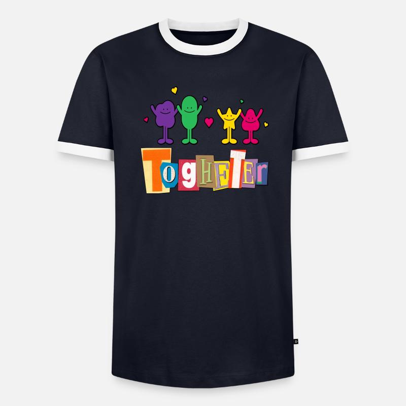 Ensemble T-shirt contrasté Homme