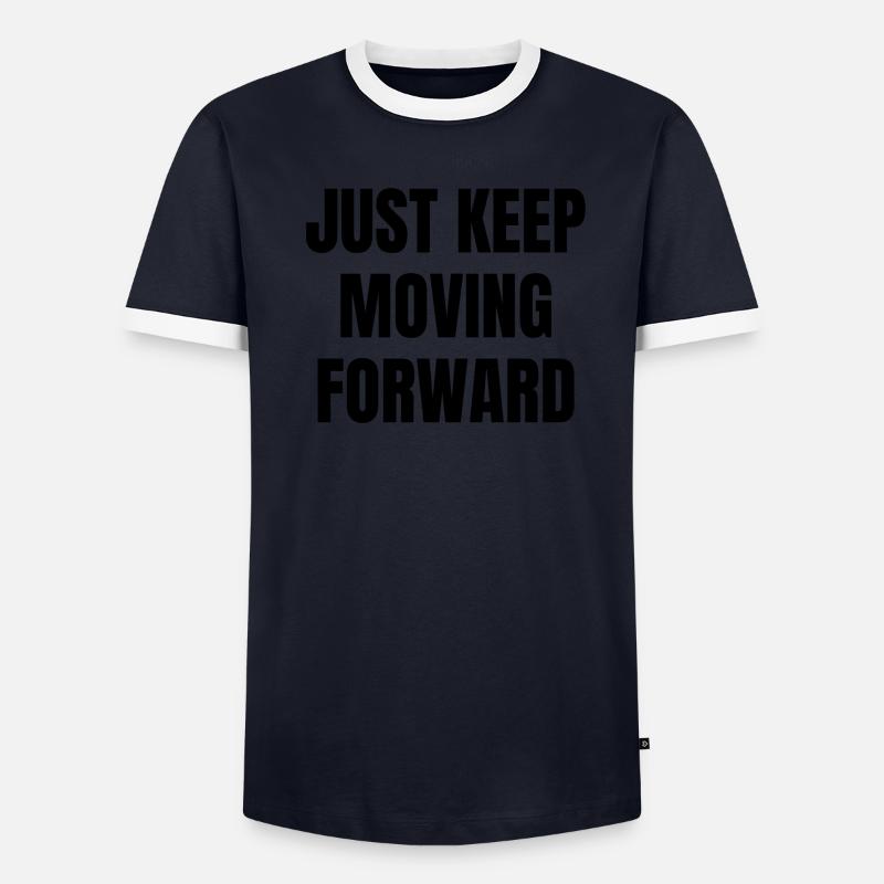 Moving Forward Men's Ringer Shirt