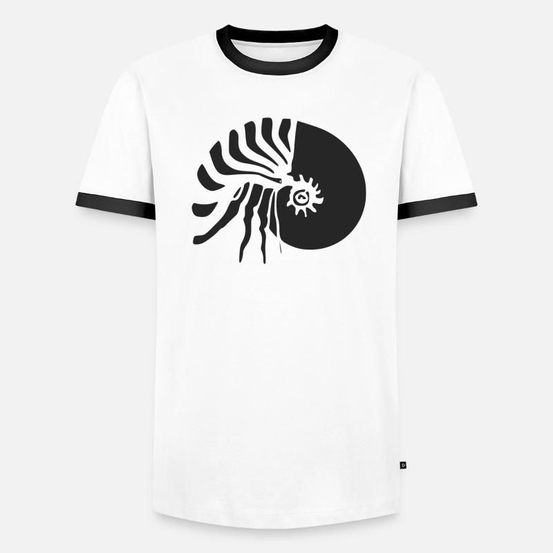 Herr Nautilus Männer Kontrast-T-Shirt