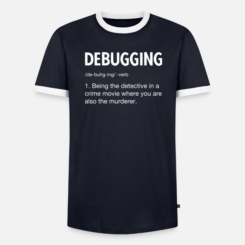 Programmierer Softwareentwickler Coder Sprüche - Männer Kontrast-T-Shirt - undefined