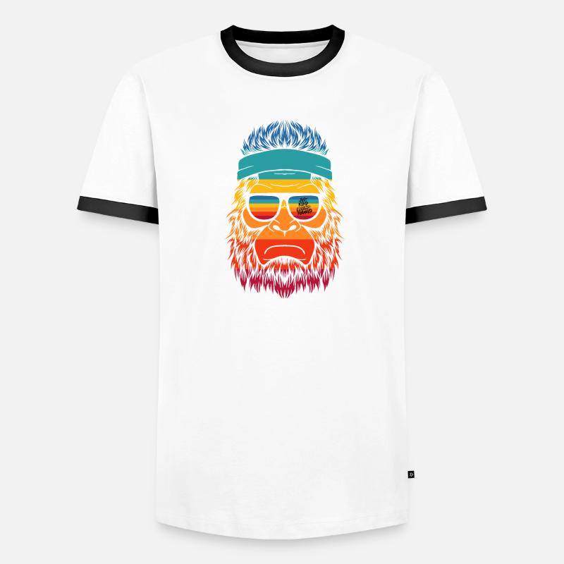 Keep moving forward Männer Kontrast-T-Shirt
