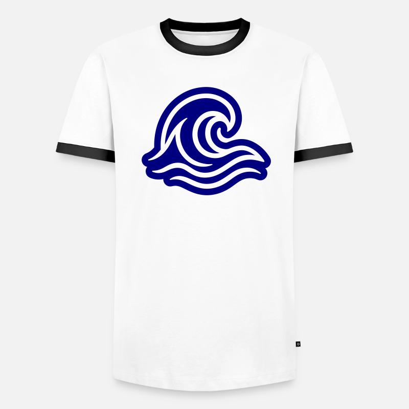 Ocean Wave Men's Ringer Shirt