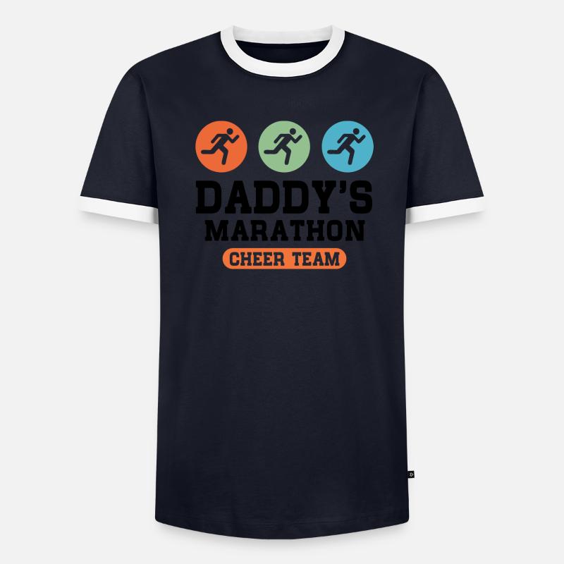 Marathon Cheer Team T-shirt contrasté Homme