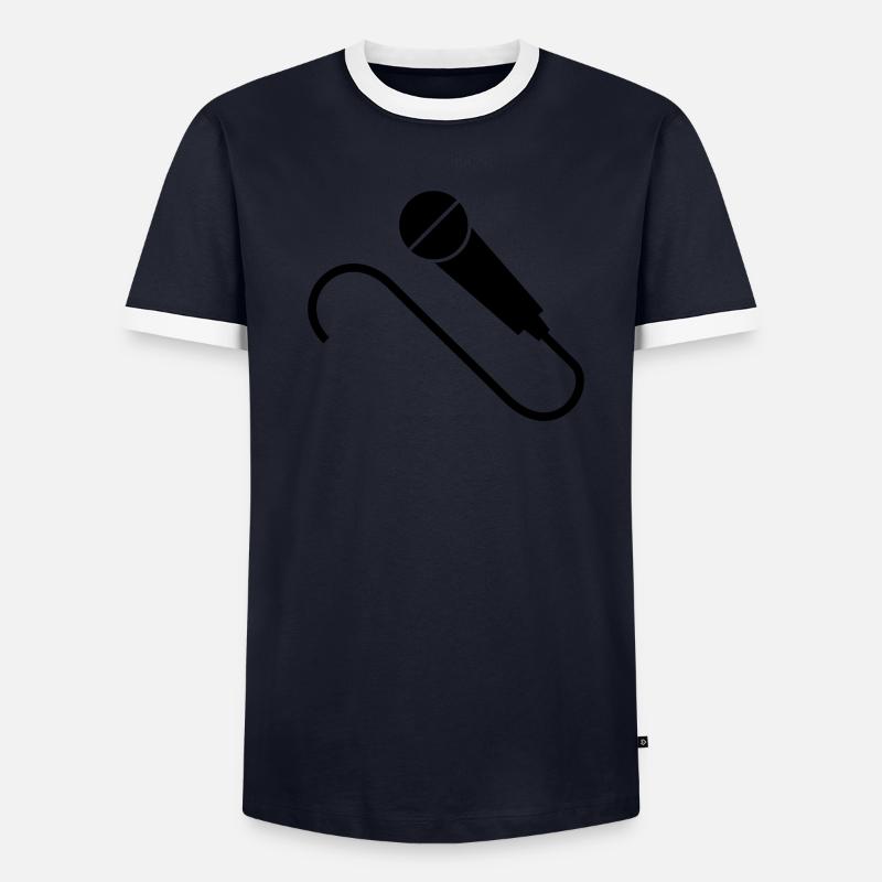 mic___f1 T-shirt contrasté Homme