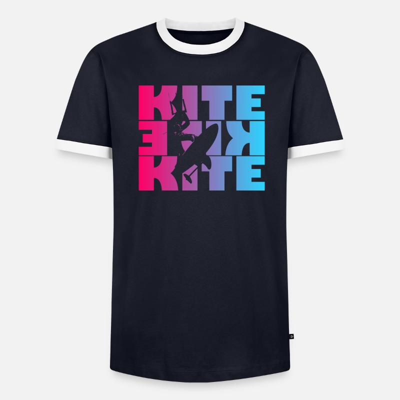 Kite T-shirt contrasté Homme