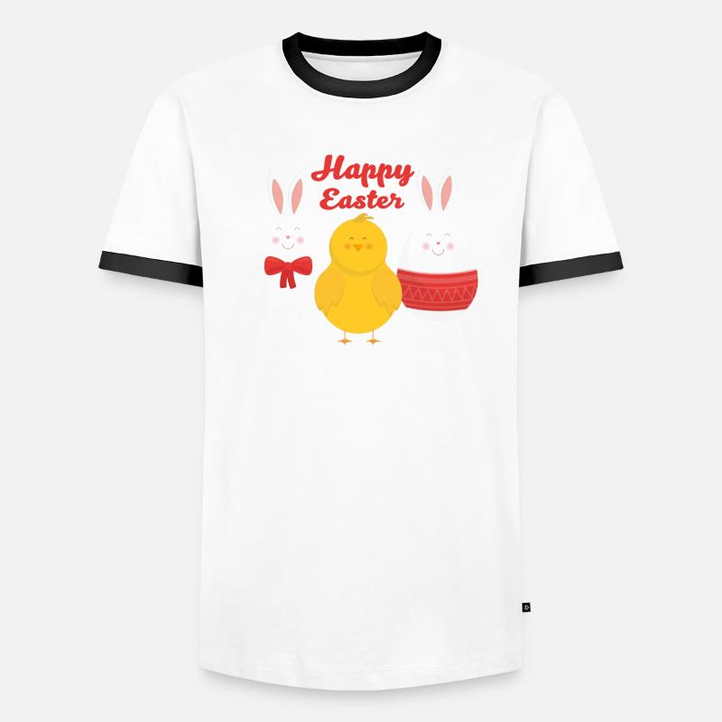Happy Easter Men's Ringer Shirt