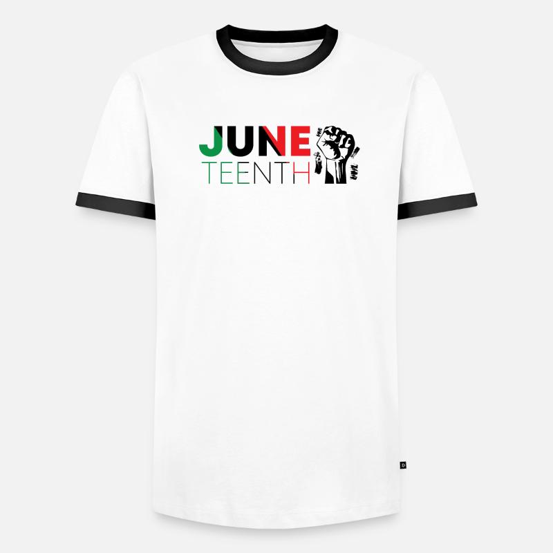 JUNETEENTH Men's Ringer Shirt