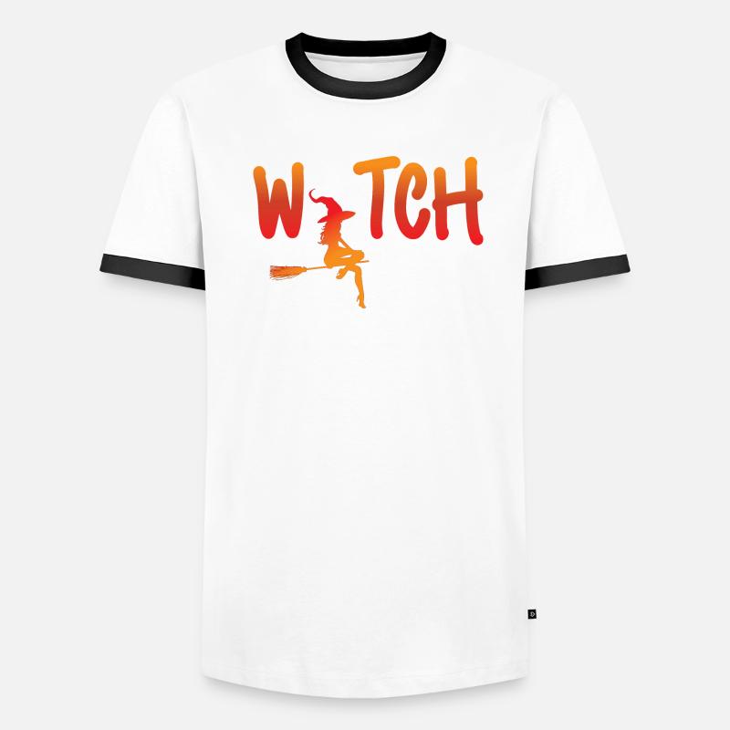 Witch Men's Ringer Shirt