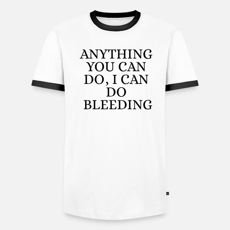I Can do it bleeding T-shirt contrasté Homme